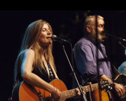 Mette in Niels Hausgaard show